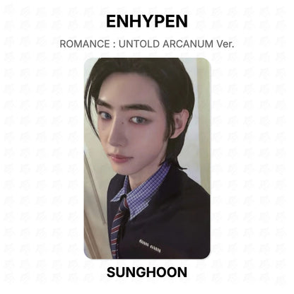 ENHYPEN ROMANCE : UNTOLD ARCANUM Ver. Official Photocard
