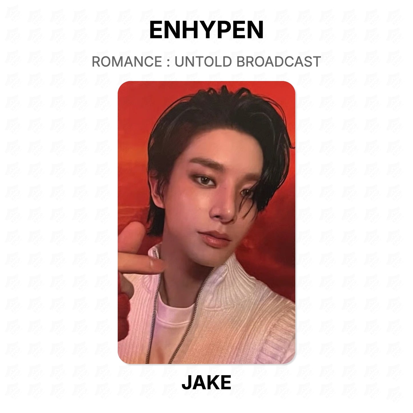 ENHYPEN ROMANCE : UNTOLD BROADCAST Official Photocard