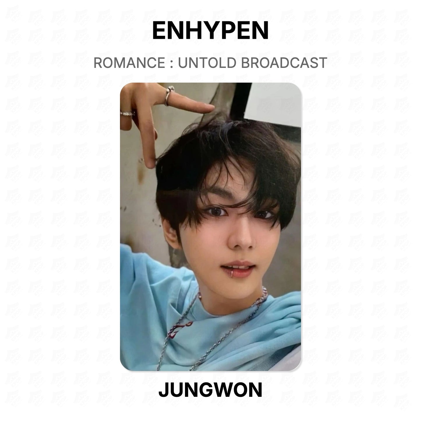 ENHYPEN ROMANCE : UNTOLD BROADCAST Official Photocard