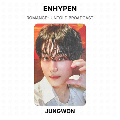 ENHYPEN ROMANCE : UNTOLD BROADCAST Official Photocard