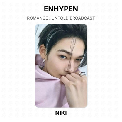 ENHYPEN ROMANCE : UNTOLD BROADCAST Official Photocard