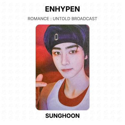 ENHYPEN ROMANCE : UNTOLD BROADCAST Official Photocard