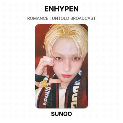 ENHYPEN ROMANCE : UNTOLD BROADCAST Official Photocard