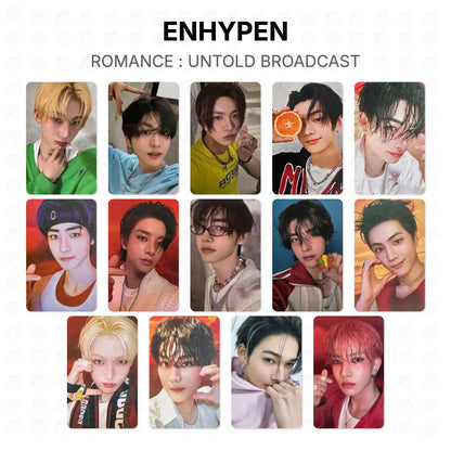 ENHYPEN ROMANCE : UNTOLD BROADCAST Official Photocard