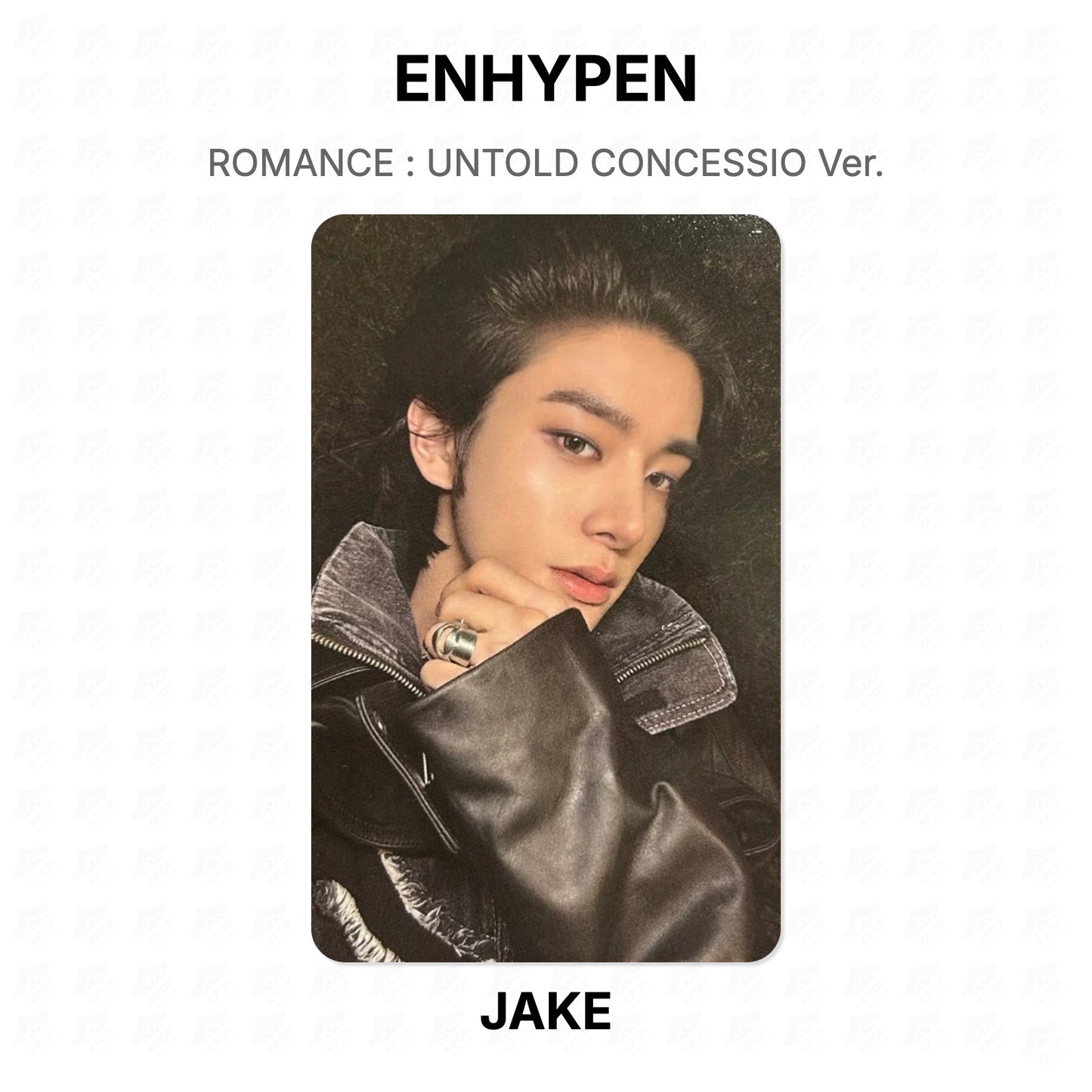 ENHYPEN ROMANCE : UNTOLD CONCESSIO Ver. Official Photocard