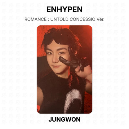 ENHYPEN ROMANCE : UNTOLD CONCESSIO Ver. Official Photocard