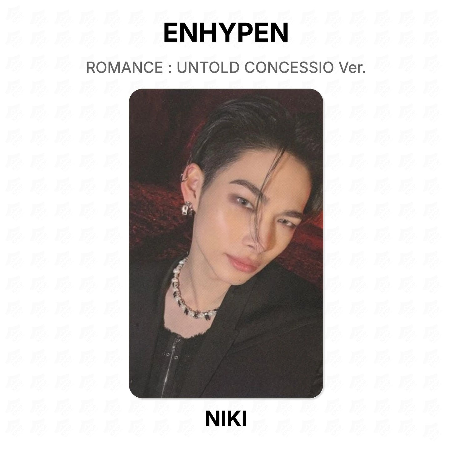 ENHYPEN ROMANCE : UNTOLD CONCESSIO Ver. Official Photocard