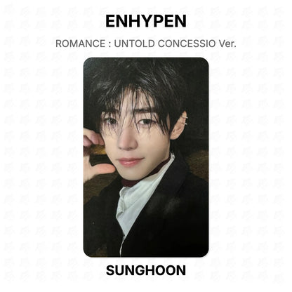 ENHYPEN ROMANCE : UNTOLD CONCESSIO Ver. Official Photocard