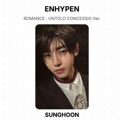 ENHYPEN ROMANCE : UNTOLD CONCESSIO Ver. Official Photocard