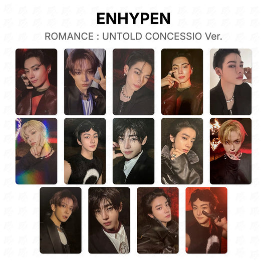 ENHYPEN ROMANCE : UNTOLD CONCESSIO Ver. Official Photocard