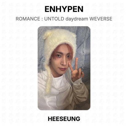 ENHYPEN ROMANCE : UNTOLD daydream WEVERSE Official Photocard