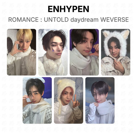 ENHYPEN ROMANCE : UNTOLD daydream WEVERSE Official Photocard