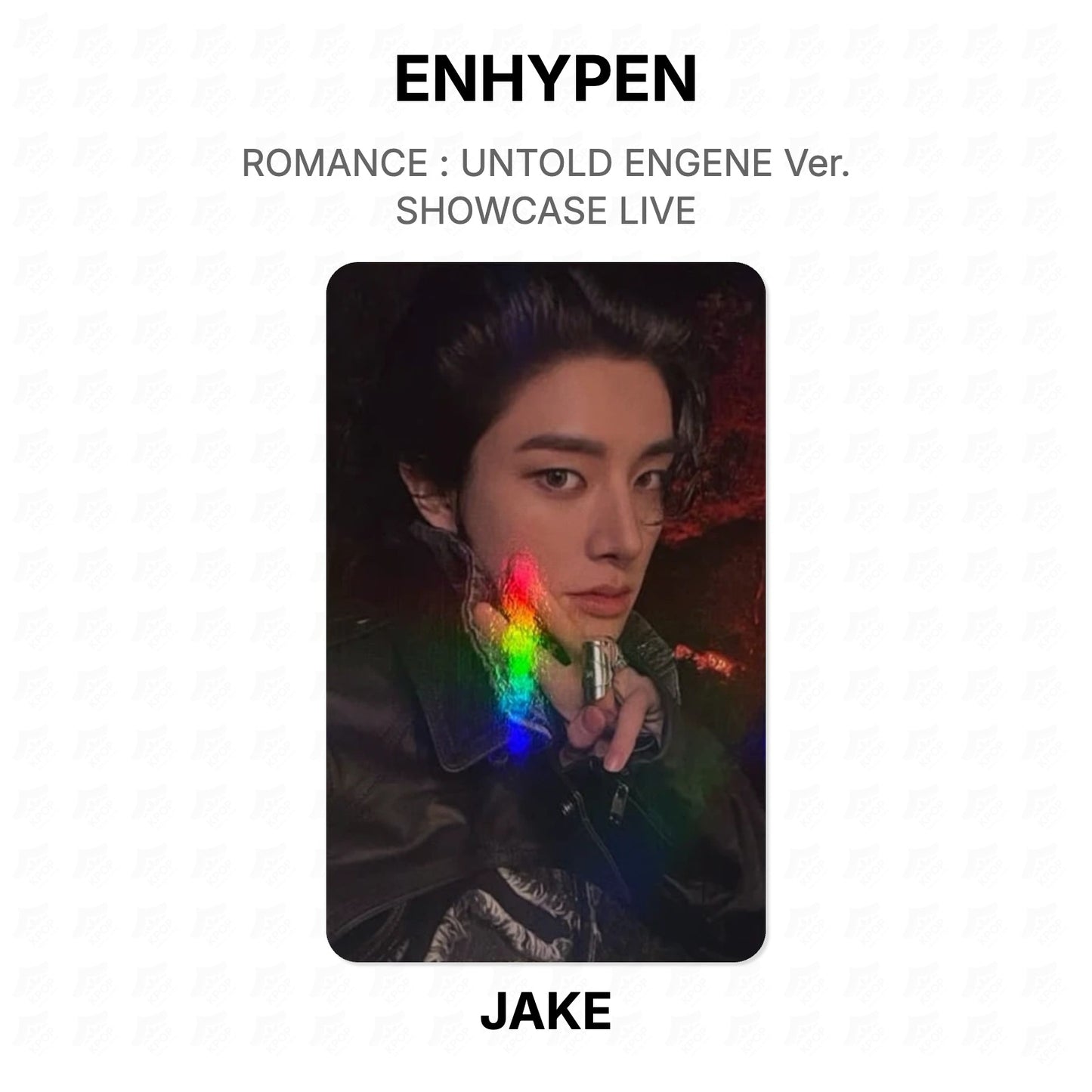ENHYPEN ROMANCE : UNTOLD ENGENE Ver. SHOWCASE LIVE Official Photocard