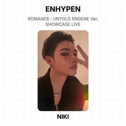 ENHYPEN ROMANCE : UNTOLD ENGENE Ver. SHOWCASE LIVE Official Photocard
