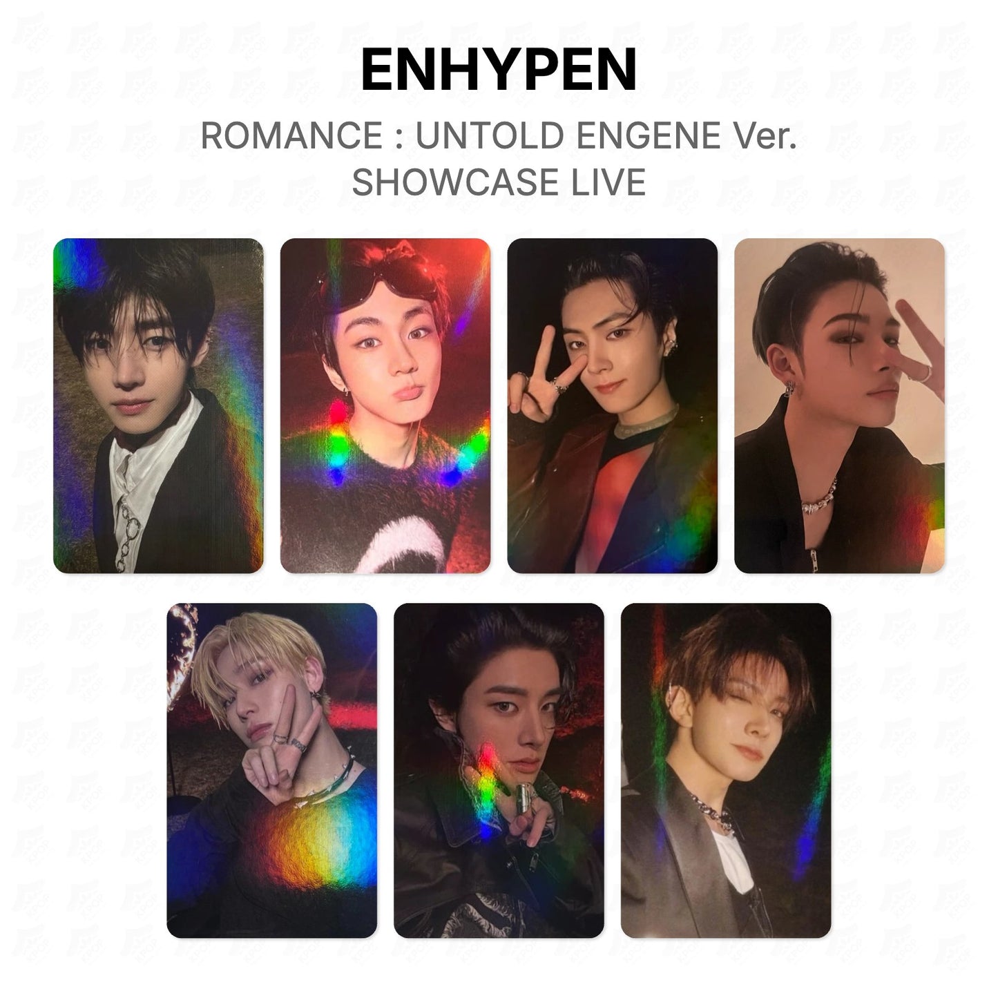 ENHYPEN ROMANCE : UNTOLD ENGENE Ver. SHOWCASE LIVE Official Photocard