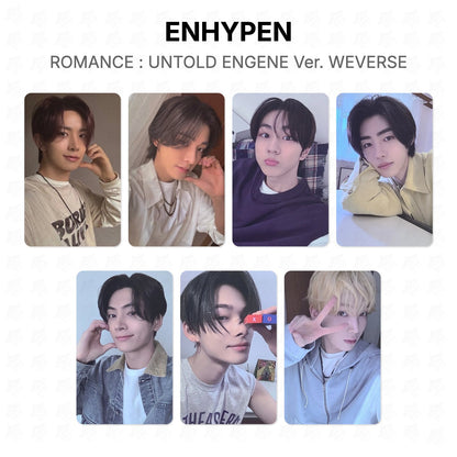 ENHYPEN ROMANCE : UNTOLD ENGENE Ver. WEVERSE Official Photocard