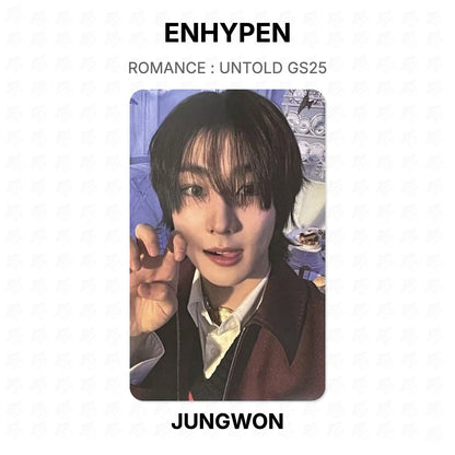 ENHYPEN ROMANCE : UNTOLD GS25 Official Photocard