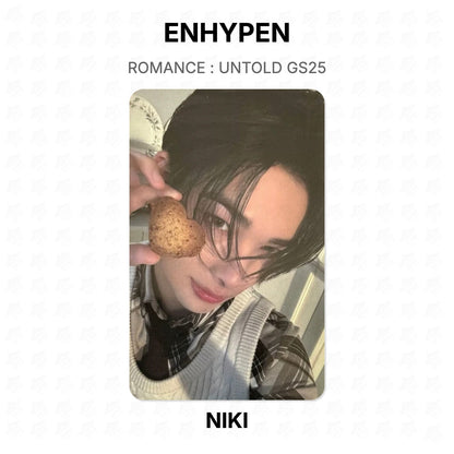 ENHYPEN ROMANCE : UNTOLD GS25 Official Photocard
