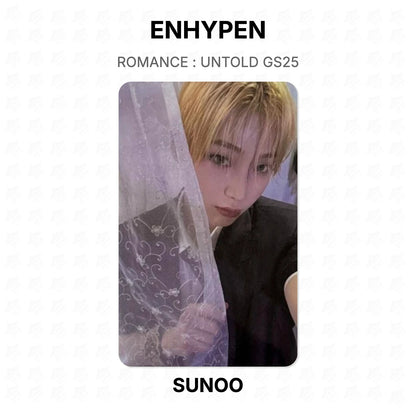 ENHYPEN ROMANCE : UNTOLD GS25 Official Photocard