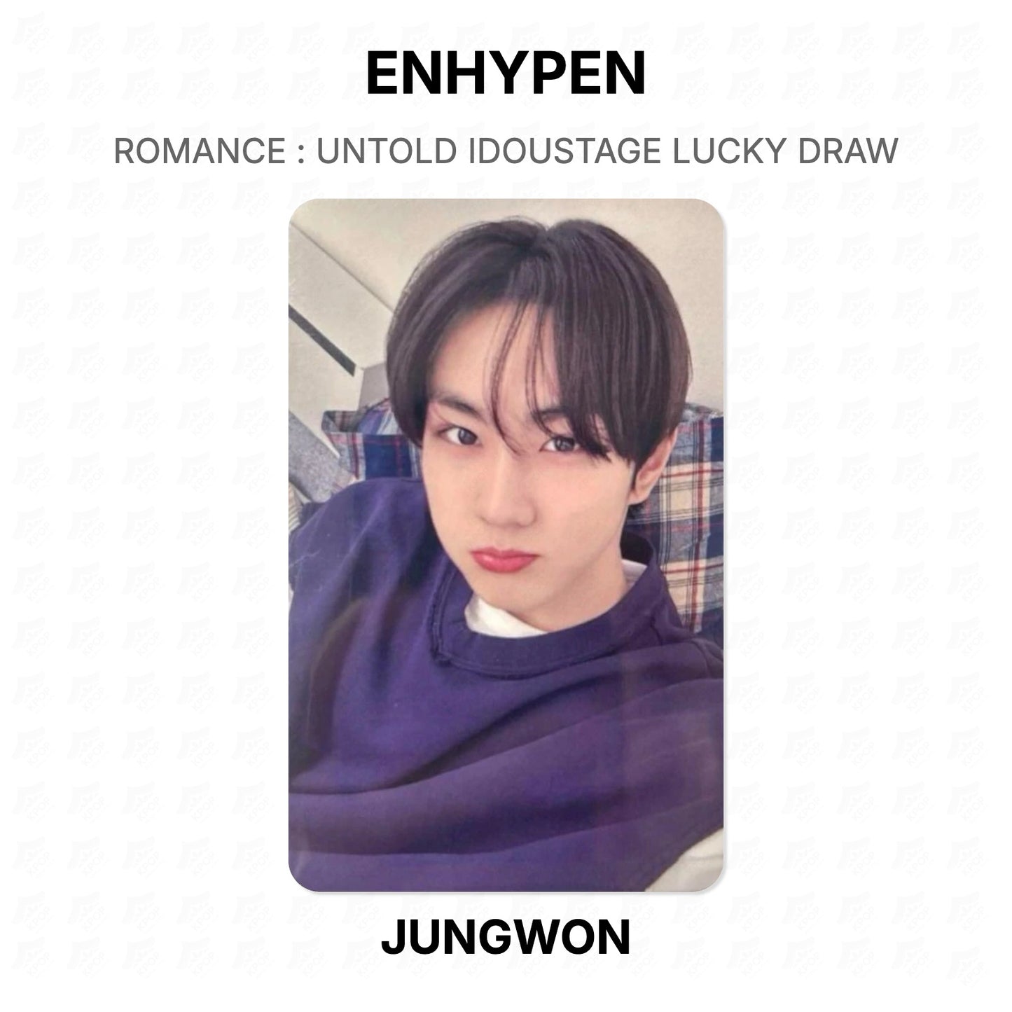 ENHYPEN ROMANCE : UNTOLD IDOUSTAGE LUCKY DRAW Official Photocard