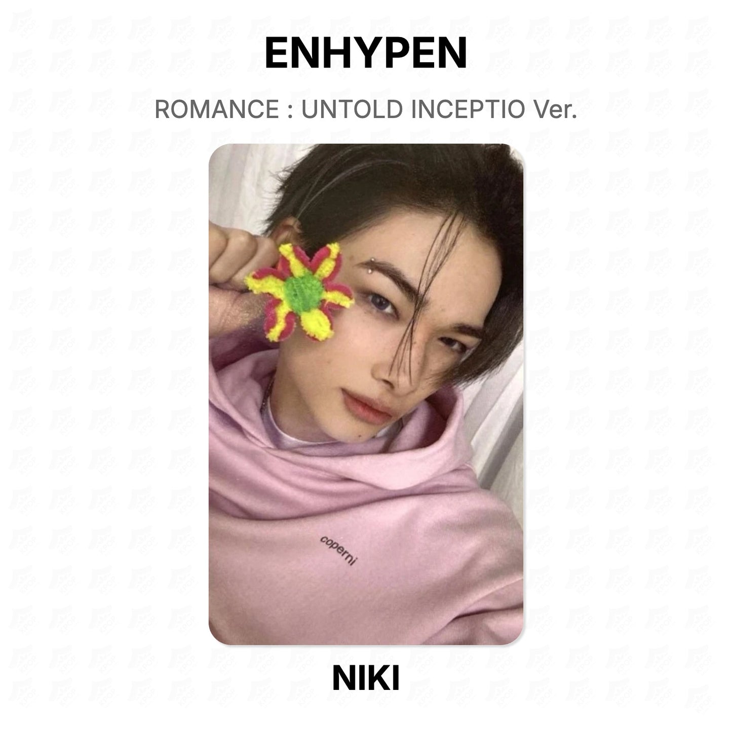 ENHYPEN ROMANCE : UNTOLD INCEPTIO Ver. Official Photocard