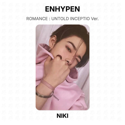 ENHYPEN ROMANCE : UNTOLD INCEPTIO Ver. Official Photocard