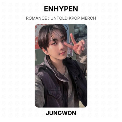 ENHYPEN ROMANCE : UNTOLD KPOP MERCH Official Photocard