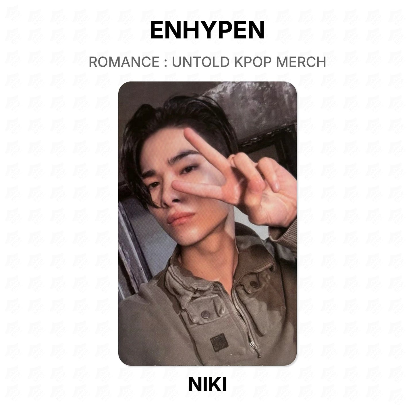 ENHYPEN ROMANCE : UNTOLD KPOP MERCH Official Photocard