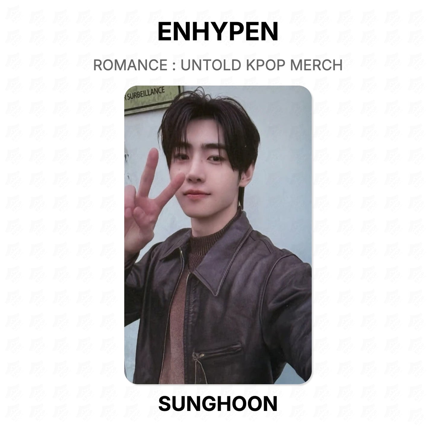 ENHYPEN ROMANCE : UNTOLD KPOP MERCH Official Photocard
