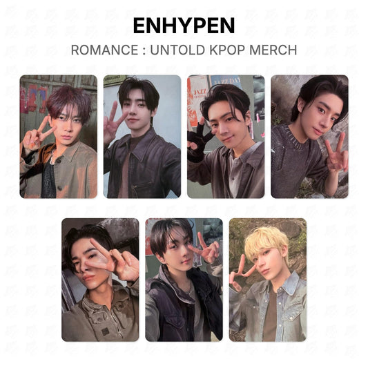 ENHYPEN ROMANCE : UNTOLD KPOP MERCH Official Photocard