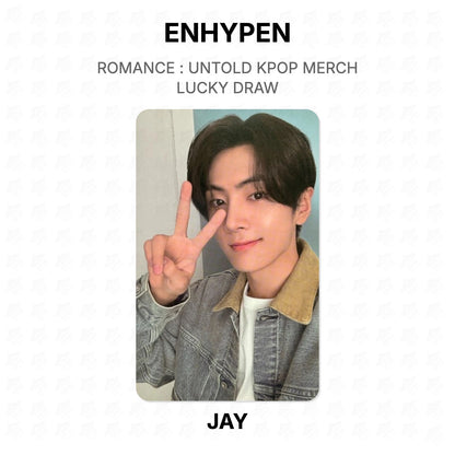 ENHYPEN ROMANCE : UNTOLD KPOP MERCH LUCKY DRAW Official Photocard