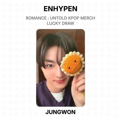 ENHYPEN ROMANCE : UNTOLD KPOP MERCH LUCKY DRAW Official Photocard