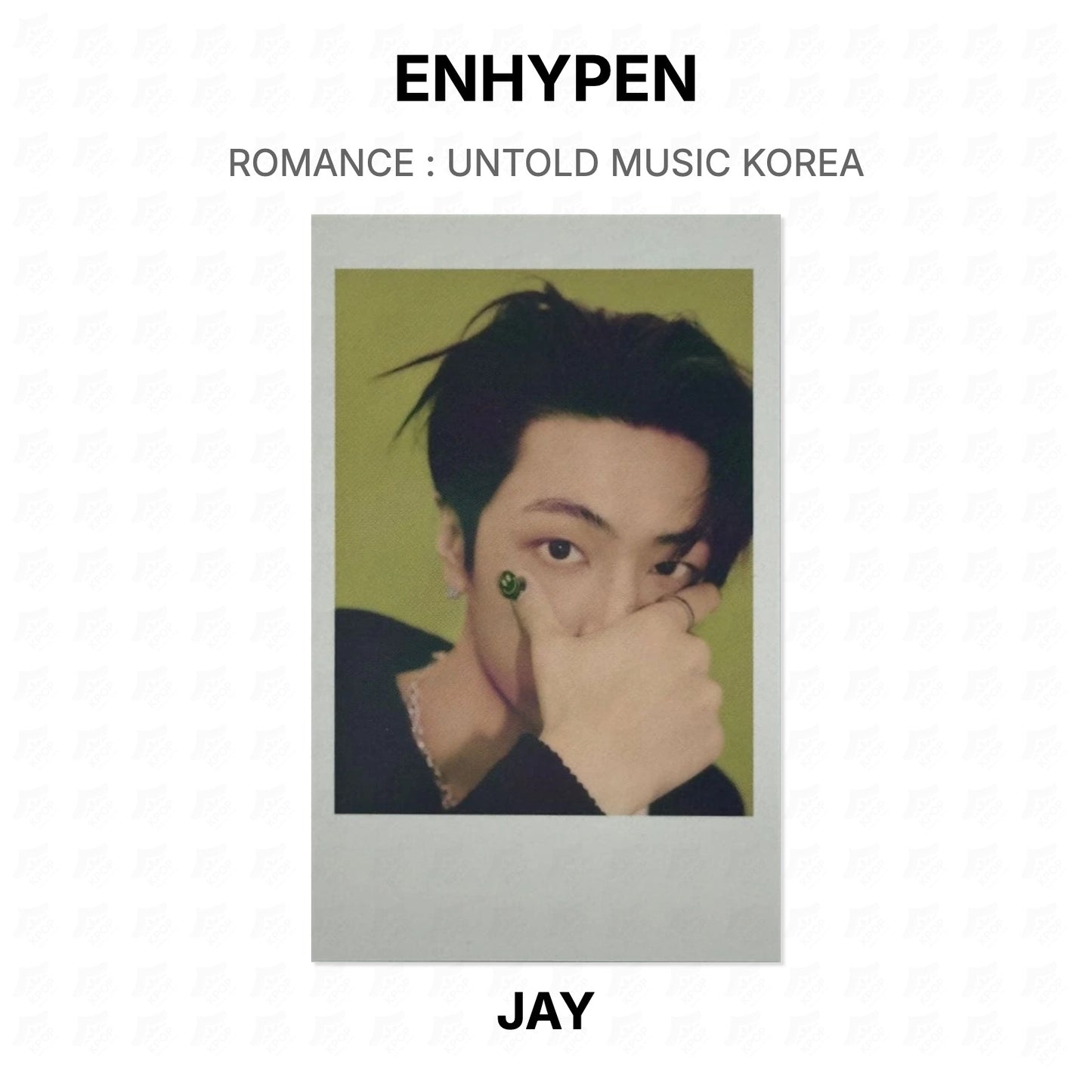 ENHYPEN ROMANCE : UNTOLD MUSIC KOREA Official Photocard
