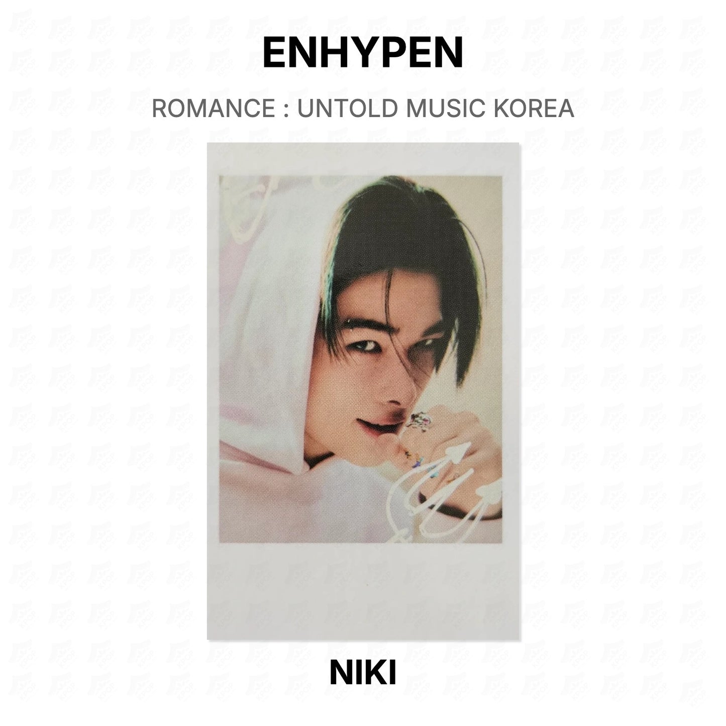 ENHYPEN ROMANCE : UNTOLD MUSIC KOREA Official Photocard