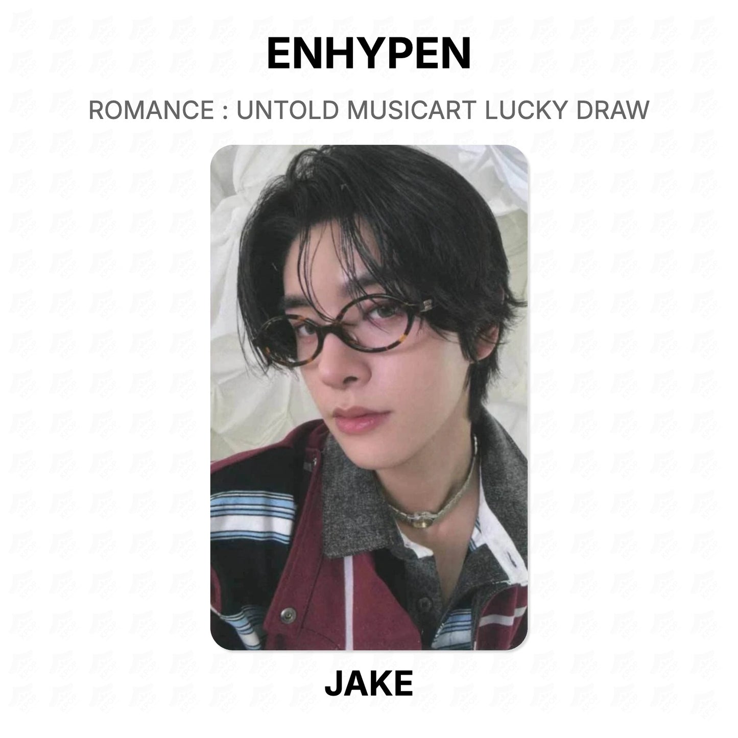 ENHYPEN ROMANCE : UNTOLD MUSICART LUCKY DRAW Official Photocard