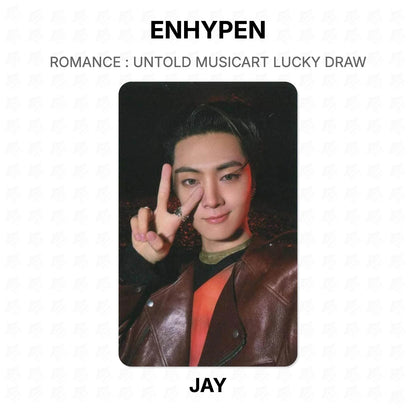 ENHYPEN ROMANCE : UNTOLD MUSICART LUCKY DRAW Official Photocard