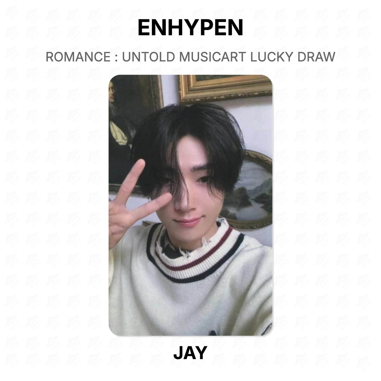 ENHYPEN ROMANCE : UNTOLD MUSICART LUCKY DRAW Official Photocard