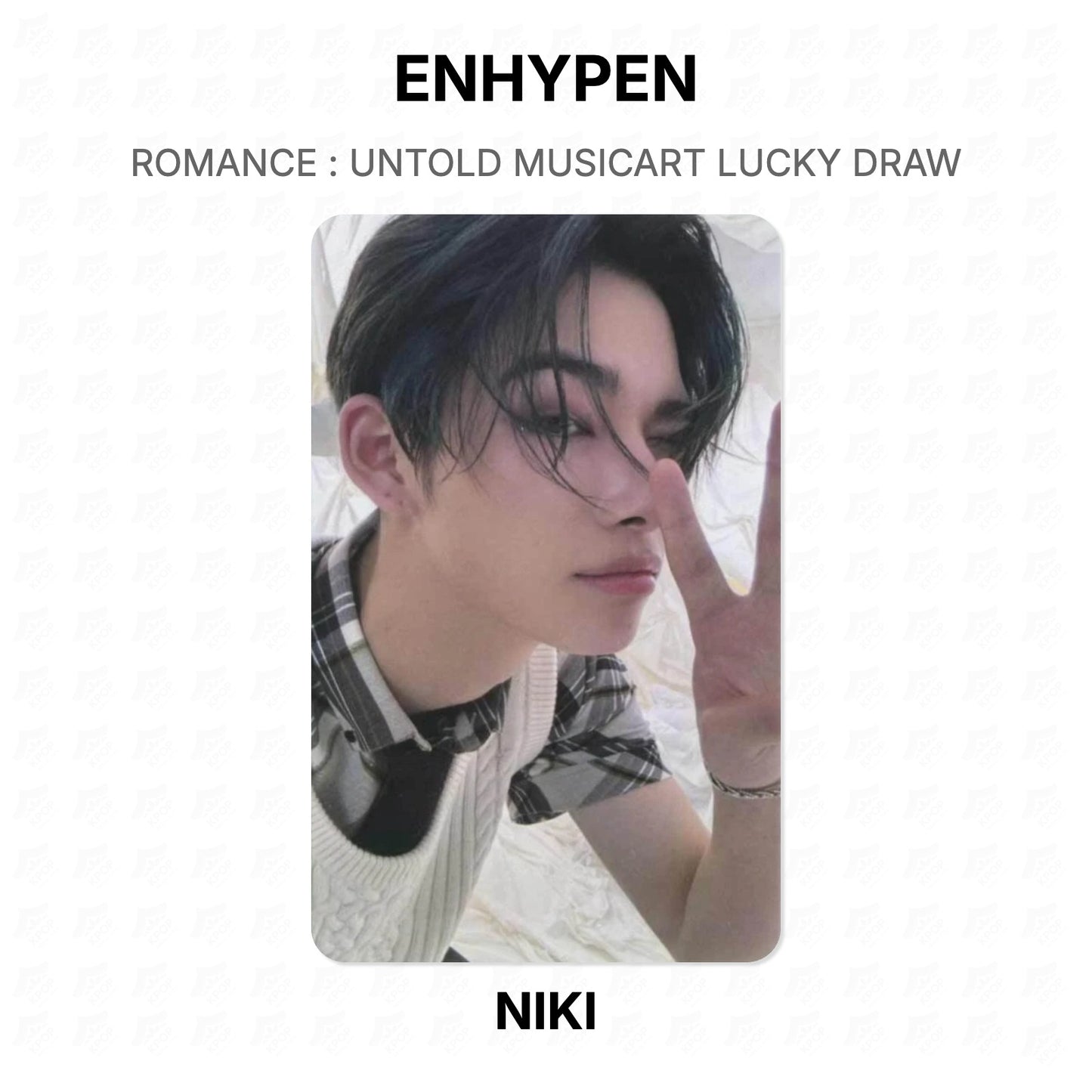 ENHYPEN ROMANCE : UNTOLD MUSICART LUCKY DRAW Official Photocard