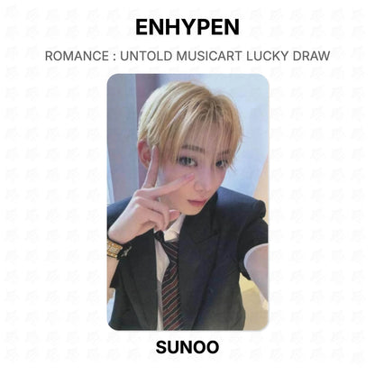 ENHYPEN ROMANCE : UNTOLD MUSICART LUCKY DRAW Official Photocard