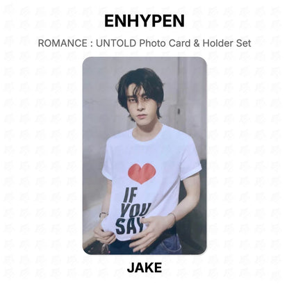 ENHYPEN ROMANCE : UNTOLD Photo Card & Holder Set Official Photocard