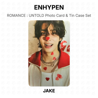 ENHYPEN ROMANCE : UNTOLD Photo Card & Tin Case Set Official Photocard