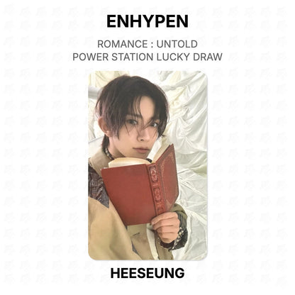 ENHYPEN ROMANCE : UNTOLD POWER STATION LUCKY DRAW Official Photocard