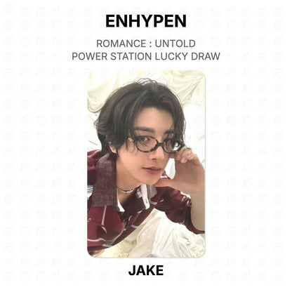 ENHYPEN ROMANCE : UNTOLD POWER STATION LUCKY DRAW Official Photocard