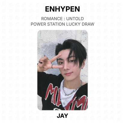 ENHYPEN ROMANCE : UNTOLD POWER STATION LUCKY DRAW Official Photocard