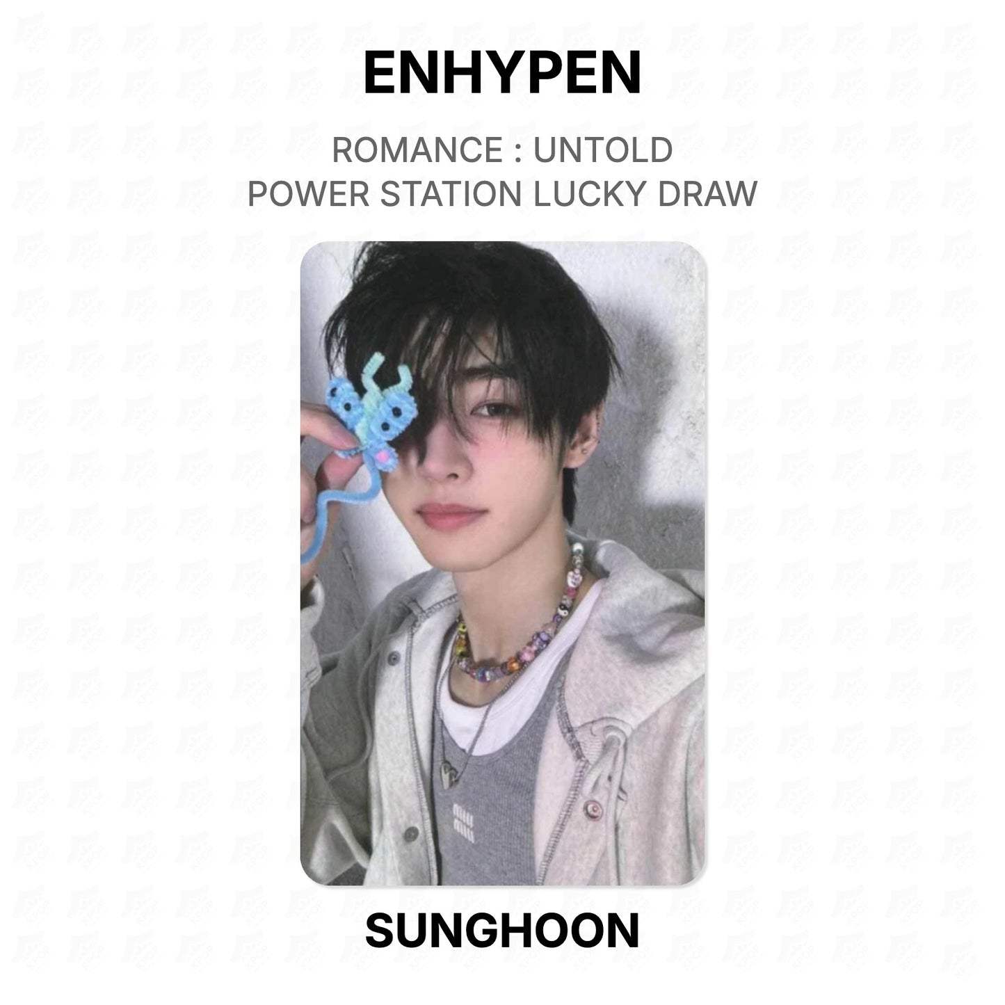 ENHYPEN ROMANCE : UNTOLD POWER STATION LUCKY DRAW Official Photocard