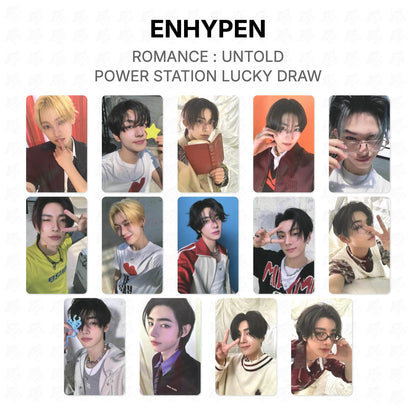 ENHYPEN ROMANCE : UNTOLD POWER STATION LUCKY DRAW Official Photocard