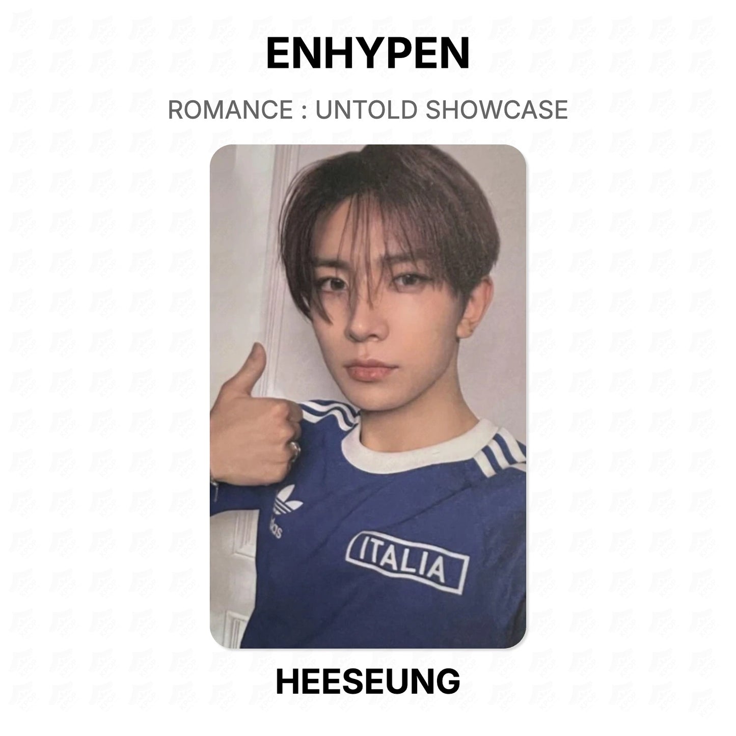ENHYPEN ROMANCE : UNTOLD SHOWCASE Official Photocard