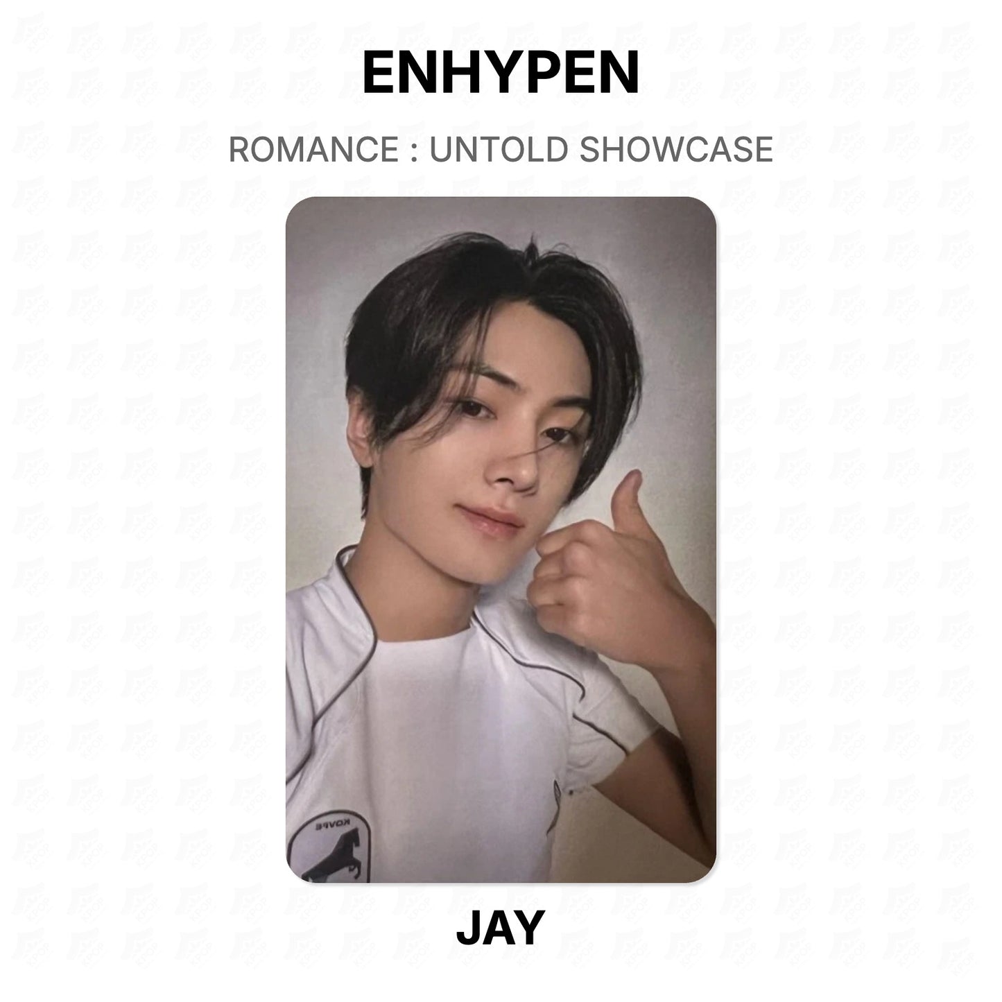 ENHYPEN ROMANCE : UNTOLD SHOWCASE Official Photocard