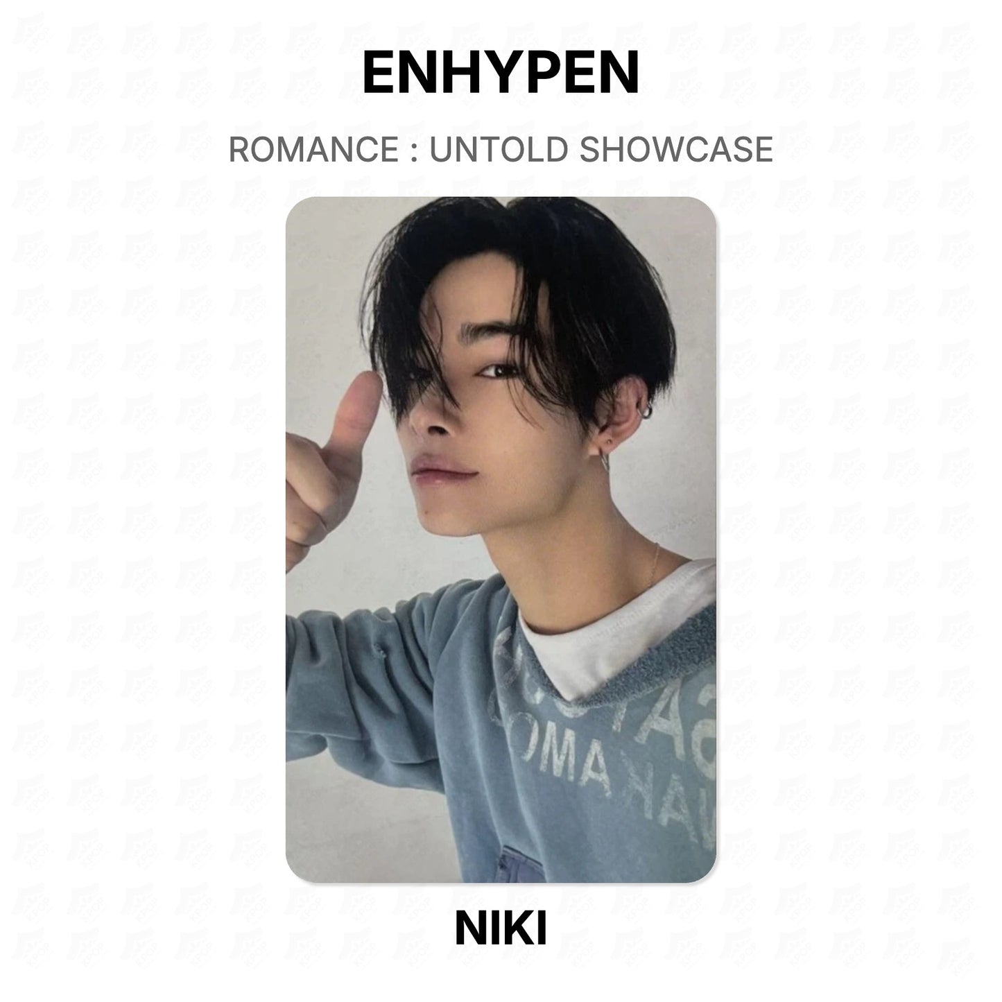 ENHYPEN ROMANCE : UNTOLD SHOWCASE Official Photocard