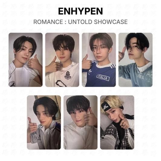 ENHYPEN ROMANCE : UNTOLD SHOWCASE Official Photocard